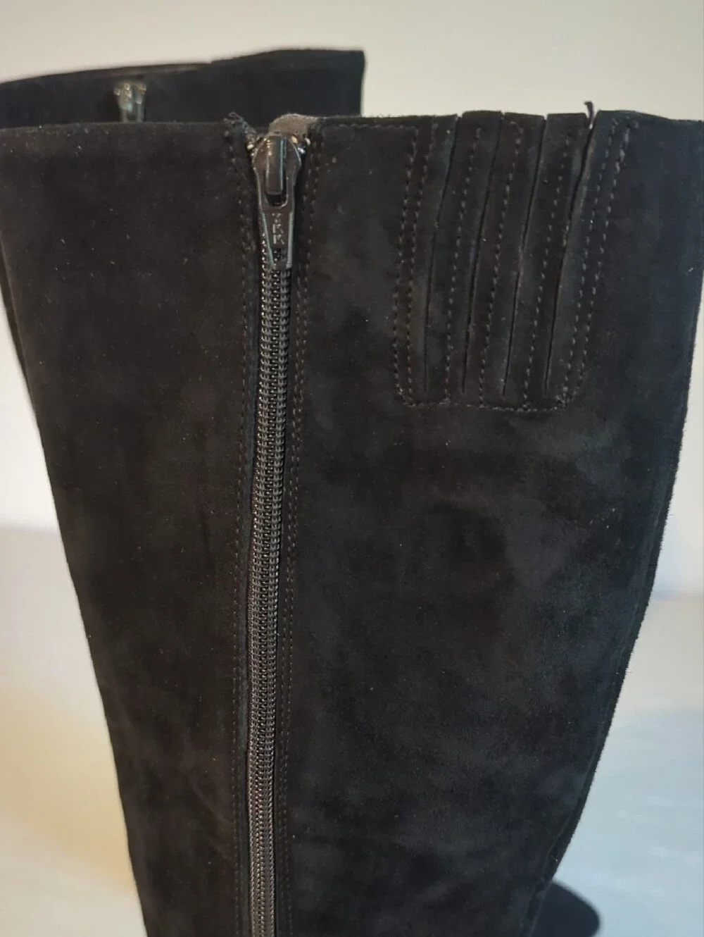 Alex Marie Prizelle Suede Tall Boots Black size 8.5